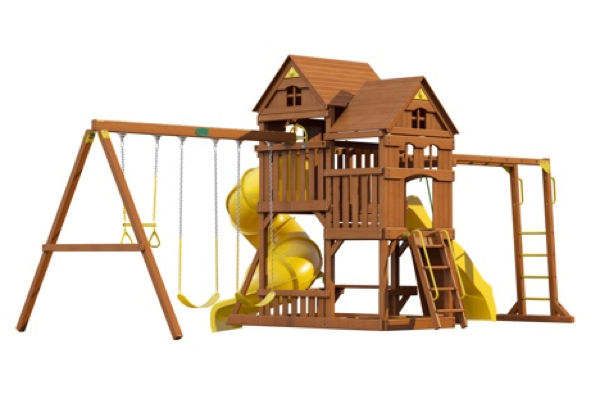 Playground DREAMWOOD EST with tube and slide+